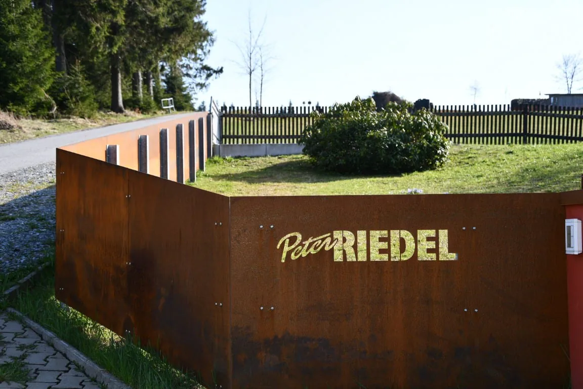 Corten Stahl Zaun, Tellerhäuser, 2018