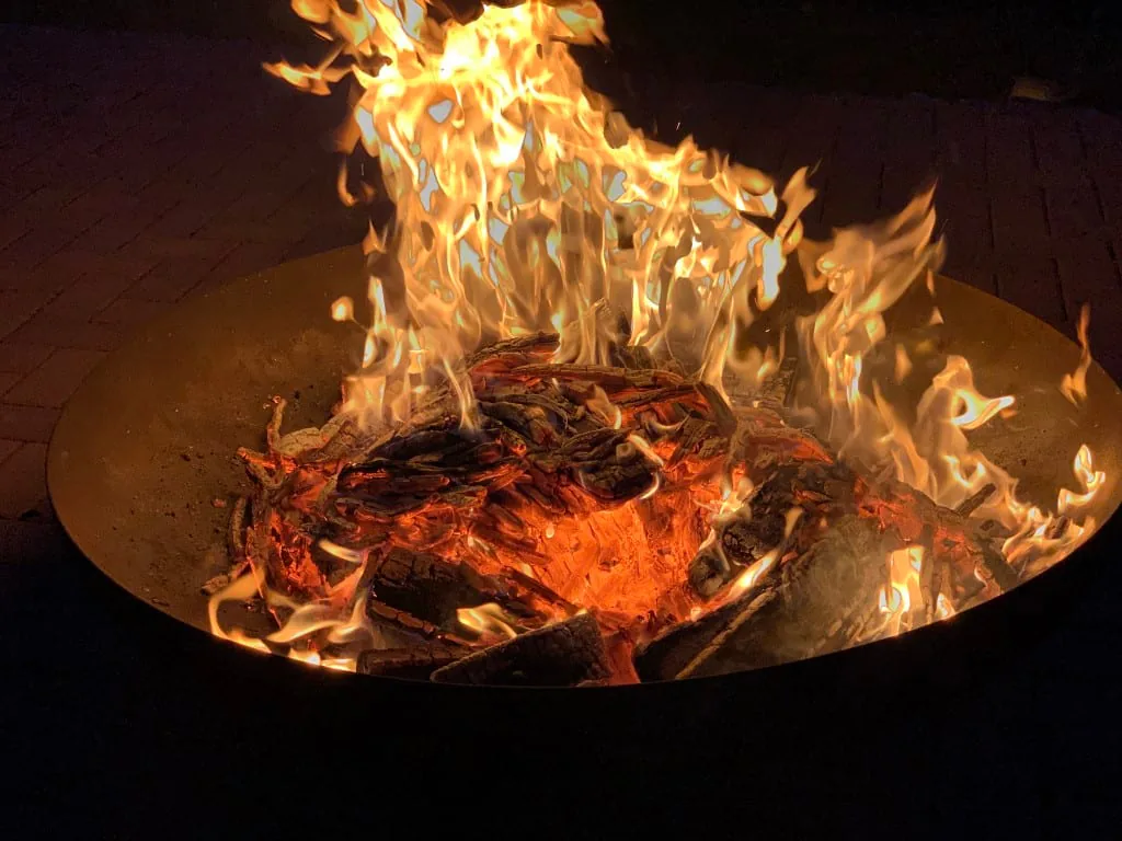 Feuerschale, Raschau, 2018