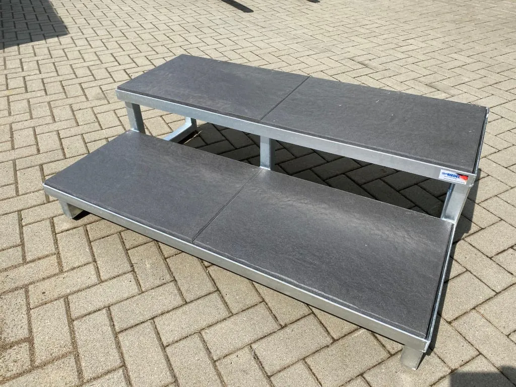 Stahl-Treppe, Aue, 2020