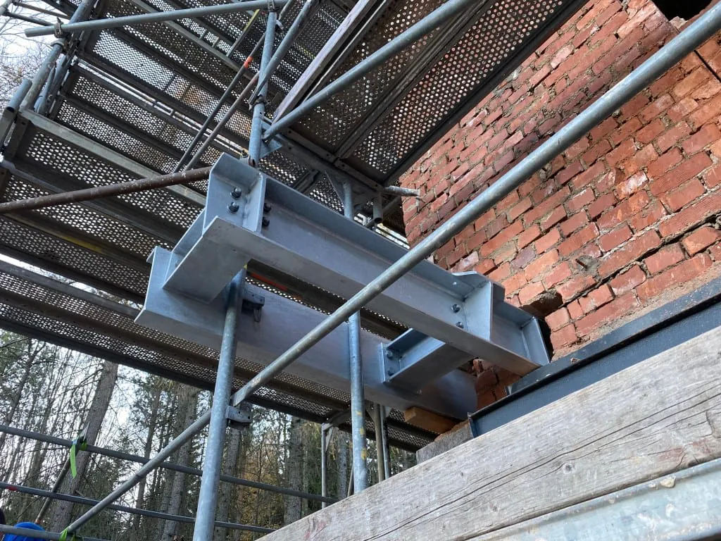 Stahlbau-Träger, Kurort Oberwiesenthal, 2020