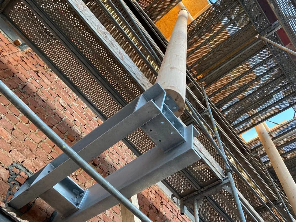 Stahlbau-Träger, Kurort Oberwiesenthal, 2020
