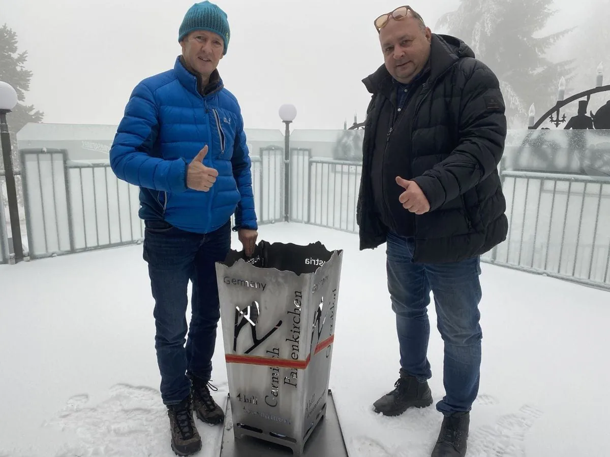 Feuerkorb "4ht", Kurort Oberwiesenthal, 2020
