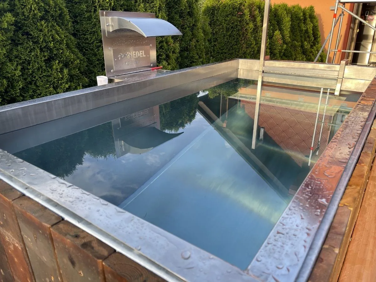 Wasserpool V2A, Tellerhäuser, 2020