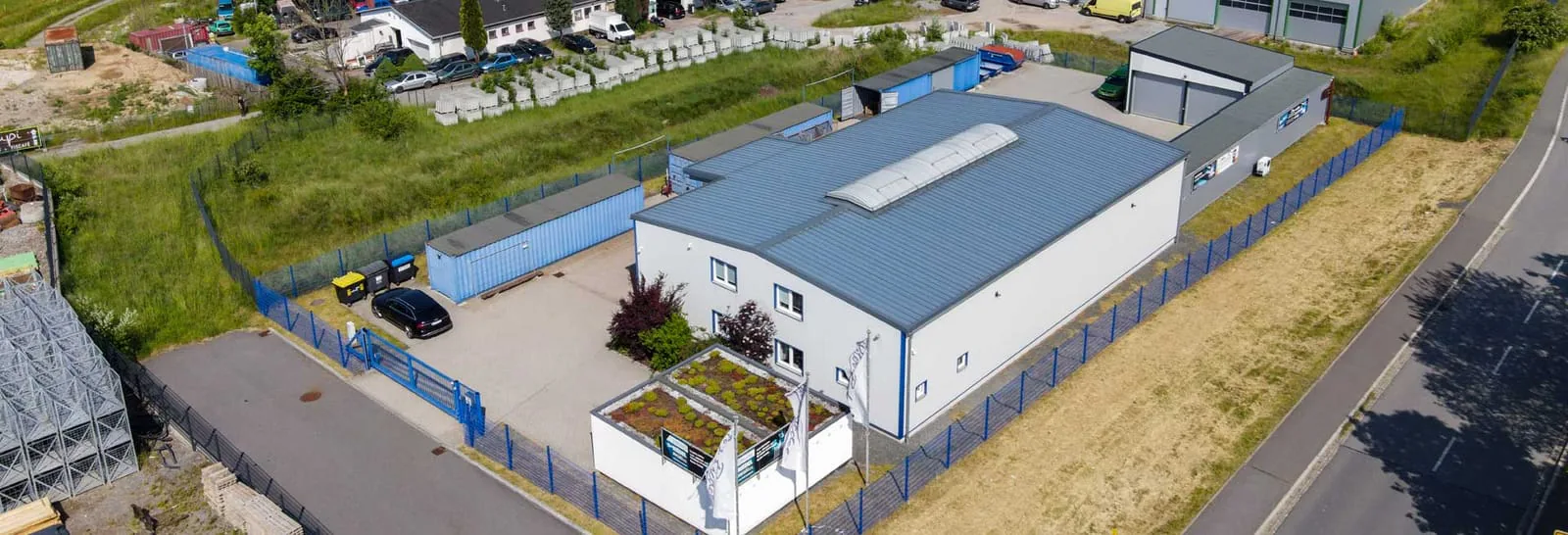 Betriebsgelände der Peter Riedel GmbH in Raschau-Markersbach